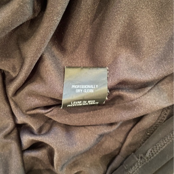 Chetta B Black Twist Sleeveless Cocktail Dress - Picture 13 of 13